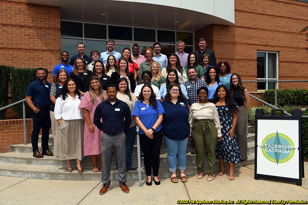 Saydie with Leadership Catawba Group