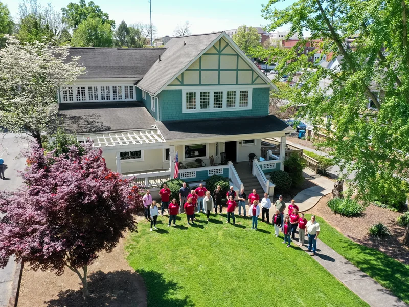 Bailey House in Spring