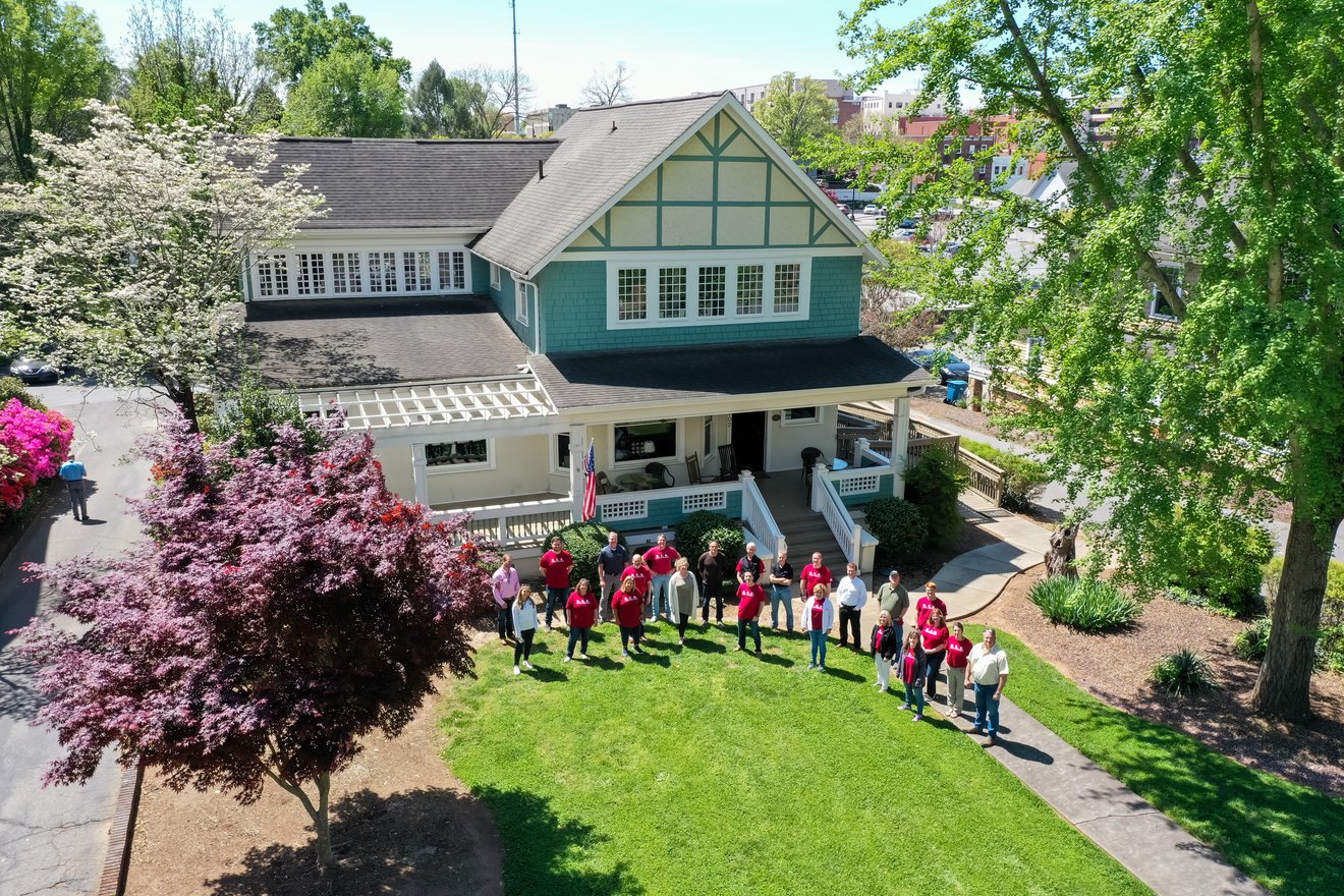 Bailey House in Spring